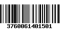 Código de Barras 3760061401501