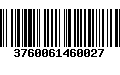 Código de Barras 3760061460027