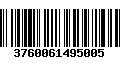 Código de Barras 3760061495005