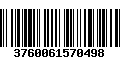 Código de Barras 3760061570498