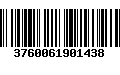 Código de Barras 3760061901438