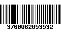 Código de Barras 3760062053532