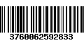 Código de Barras 3760062592833