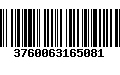 Código de Barras 3760063165081