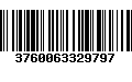 Código de Barras 3760063329797