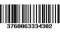 Código de Barras 3760063334302