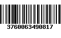 Código de Barras 3760063490817