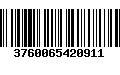 Código de Barras 3760065420911