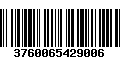 Código de Barras 3760065429006