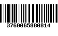 Código de Barras 3760065880814