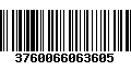 Código de Barras 3760066063605