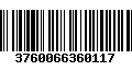 Código de Barras 3760066360117