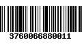 Código de Barras 3760066880011