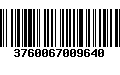 Código de Barras 3760067009640