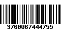 Código de Barras 3760067444755