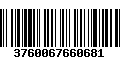 Código de Barras 3760067660681