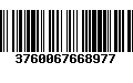 Código de Barras 3760067668977