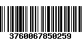 Código de Barras 3760067850259