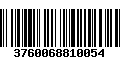 Código de Barras 3760068810054