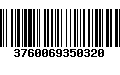 Código de Barras 3760069350320