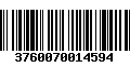 Código de Barras 3760070014594