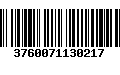 Código de Barras 3760071130217