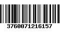 Código de Barras 3760071216157