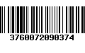 Código de Barras 3760072090374