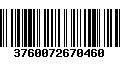 Código de Barras 3760072670460