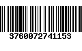 Código de Barras 3760072741153