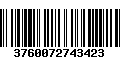 Código de Barras 3760072743423