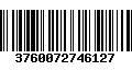 Código de Barras 3760072746127