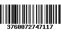 Código de Barras 3760072747117