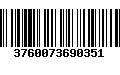 Código de Barras 3760073690351