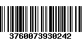 Código de Barras 3760073930242