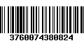 Código de Barras 3760074380824