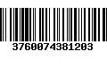 Código de Barras 3760074381203