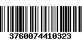 Código de Barras 3760074410323