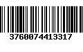 Código de Barras 3760074413317