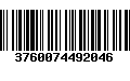 Código de Barras 3760074492046