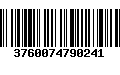 Código de Barras 3760074790241