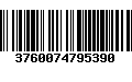 Código de Barras 3760074795390