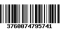 Código de Barras 3760074795741