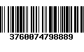 Código de Barras 3760074798889