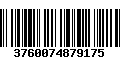 Código de Barras 3760074879175