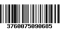 Código de Barras 3760075090685