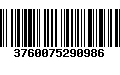 Código de Barras 3760075290986