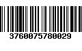 Código de Barras 3760075780029