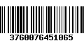 Código de Barras 3760076451065