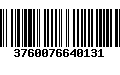 Código de Barras 3760076640131